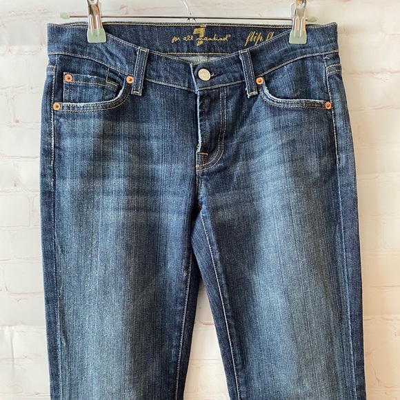 7 For All Mankind Flip Flop Bootcut Jeans - Picture 6 of 13